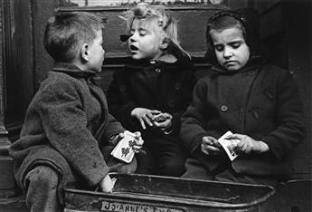 (RUTH ORKIN) (1921-1985) The Card Players, a suite of 6 photographs.